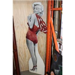 MARILYN MONROE CARDBOARD STAND