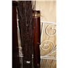 Image 2 : BUNDLE OF DECORATIVE STICKS AND DECORATIVE WOOD PIECE