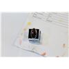 Image 2 : LADIES .925 SILVER FLUORITE GEMSTONE RING RETAIL $200