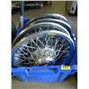Image 1 : CRATE OF MISC WHEEL COVERS/EDGING/ETC