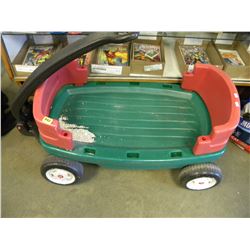 KIDS PLASTIC WAGON