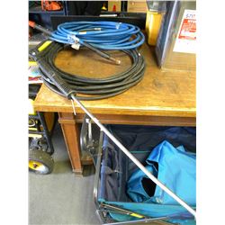 PRESSURE WASHER GUN AND HOSE