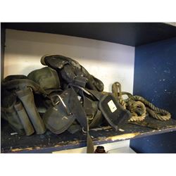 2 CARPENTERS TOOL BELTS/LANYARDS