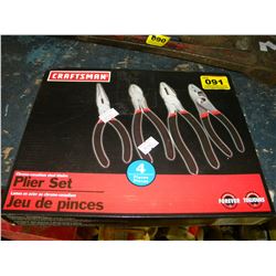 CRAFTSMEN 4 PIECE PLYER SET
