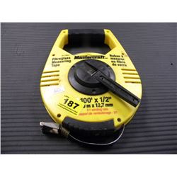 MASTERCRAFT 100 FT FIBERGLASS MEASURING TAPE