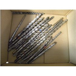 BOX OF CONCRETE DRILL BITS