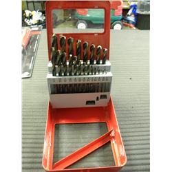 CRAFTSMEN 21 PIECE HIGH SPEED STEEL DRILL BIT SET