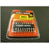 Image 1 : BLACK & DECKER 10 PIECE DOUBLE ENDED SCREW DRIVING BIT SET
