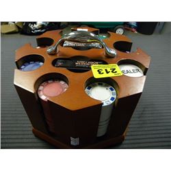 TEXAS HOLD EM POKER CHIP SET