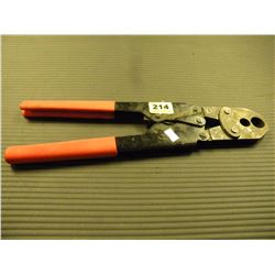 PAIR OF PLUMBING CRIMPERS