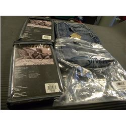 KING SHAM/STANDARD SHAM/PAIR OF TRIPLE 5 JEANS