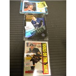 3 HOCKEY CARDS
