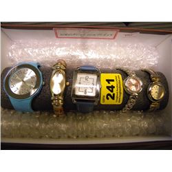 5 WORKING WATCHES