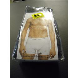 3 PAIR OF CALVIN KLEIN BOXER BREIFS SIZE LARGE