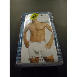 CALVIN KLEIN 3 BOXER SET SIZE SMALL