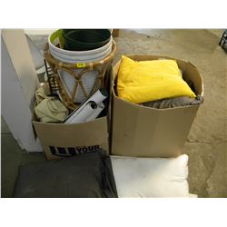 2 BOXES OF MISC