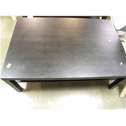 LARGE BLACK COFFEE TABLE