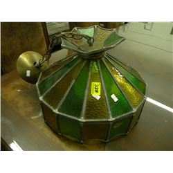 STAINED GLASS CEILING LIGHT