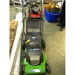 CRAFTSMEN 20" 24V CORDLESS LAWN MOWER WITH BAG