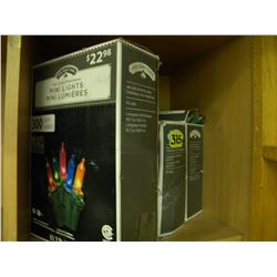 3 BOXES OF CHRISTMAS LIGHTS