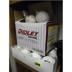 2 BOXES OF SPALDING FAST PITCH SOFT BALLS