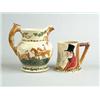 Image 1 : CROWN DEVON DECORATED PITCHER AND MUG