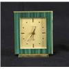 Image 1 : FINE MALACHITE STYLE TIFFANY & CO. TRAVEL CLOCK