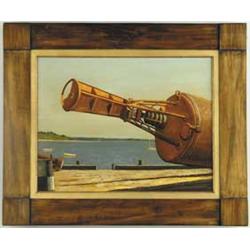 STEPHEN M. ETNIER (American, 1903-1984) THE BELL BUOY