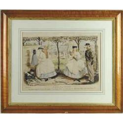 JOHN LEECH (British, 1817-1864) “A SHOCKING YOUNG LADY INDEED”