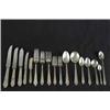 Image 1 : HUGE STERLING INTERNATIONAL SILVER FLATWARE SERVICE IN THE “MINUET” PATTERN