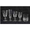 Image 1 : SIXTY-ONE PIECES OF CUT GLASS BARWARE