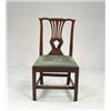 Image 1 : GEORGE III MAHOGANY SIDE CHAIR