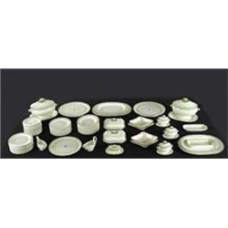 FABULOUS LARGE DINNER SERVICE OF EARLY CREAMWARE BY WEDGWOOD