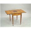 Image 1 : GEORGE III INLAID SATINWOOD PEMBROKE TABLE