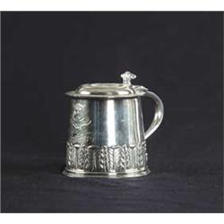MINIATURE ENGLISH STERLING TANKARD