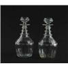 Image 1 : PAIR OF CUT GLASS DECANTERS