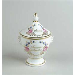 OLD PARIS TYPE COVERED CANDY JAR