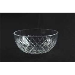 SIGNED BACCARAT BOWL