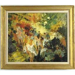 JEAN FABERT (French, 20th Century) “CABARET, PARIS”