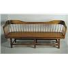 Image 1 : LARGE FRENCH STYLE ANTIQUE BENCH