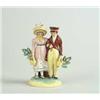 Image 1 : STAFFORDSHIRE FIGURAL GROUP OF MAN AND WOMAN