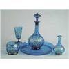 Image 1 : VICTORIAN GLASS & ENAMEL SET