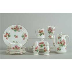 TWELVE PIECE BONE CHINA BREAKFAST SET