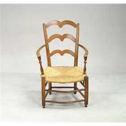 FRENCH ANTIQUE COUNTRY ARMCHAIR