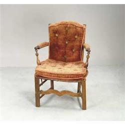 FRENCH COUNTRY ANTIQUE ARMCHAIR
