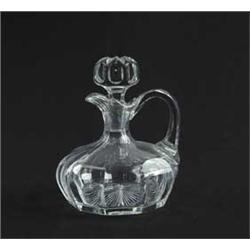 LARGE CUT GLASS CRUET