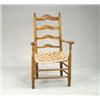 Image 1 : 18TH CENTURY LADDERBACK ARM CHAIR