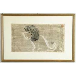 CLEMENT HURD (American, 1908-1988) THE LION