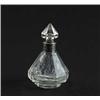 Image 1 : ETCHED GLASS & STERLING COLOGNE