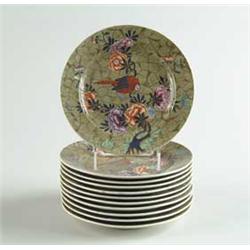 SET OF ELEVEN SPODE PLATES